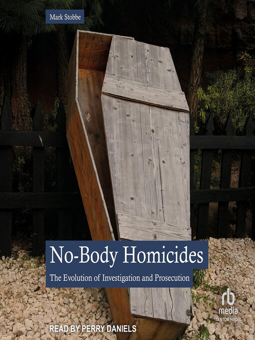 Cover image for No-Body Homicides